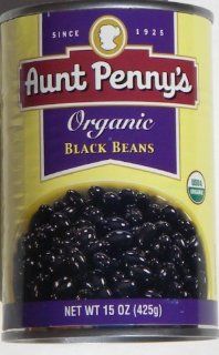 Aunt Penny's Organic Black Beans   15 oz  Black Beans Produce  Grocery & Gourmet Food