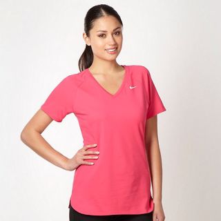 Nike Nike bright pink Base layer fitness top