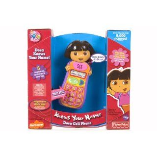 Fisher Price Dora Knows Your Name Cell Phone Toys & Games