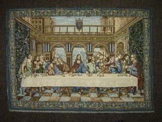 Authentic Italian Tapestry The Last Supper by Leonardo da Vinci   TR2503 39"x28"   Italy Tapestry