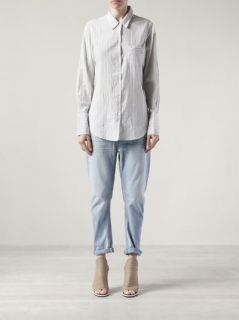 Nili Lotan Chambray Button Down Shirt