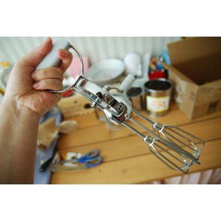 Norpro Rotary Egg Beater, 12 inch Egg Beater Hand Kitchen & Dining
