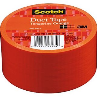 Scotch Brand Duct Tape, Tangerine Orange, 1.88 x 20 Yards