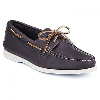 Sperry Top Sider A/O Boat Shoe by Made in Maine  Men's   Mahogany Leather