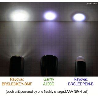 Rayovac Brilliant Solutions Mini Flashlight LED Keychain, BRSLEDKEY BMF   Key Chain Flashlights  