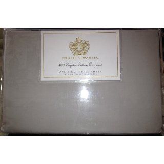 Court of Versailles Caprice 400 Thread Count California King Fitted Sheet, Gossamer  
