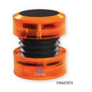 iHome Portable Speaker for  Players (Orange Neon)   Players & Accessories