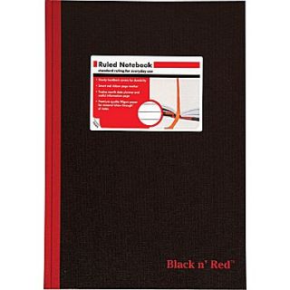 Black N Red™ Executive Casebound Notebook, 8 1/4 x 11 3/4