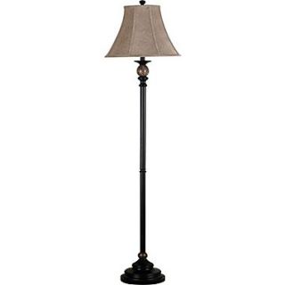 Kenroy Home Plymouth Floor Lamp, Oil Rubbed Bronze Finish