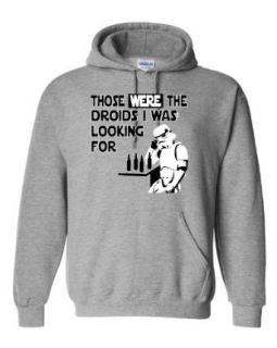 Adult Those Were The Droids I Was Looking For Funny Sweatshirt Hoodie Clothing