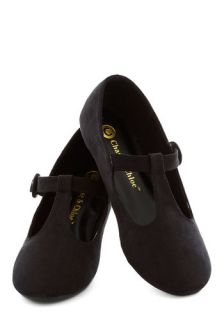 Doll Over Town Flat in Black  Mod Retro Vintage Flats