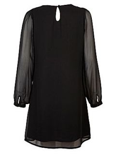 Yumi Embellished dress Black