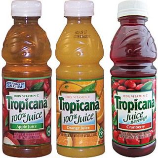 Tropicana 100% Juice, 10 oz. Bottles, 24/Case  Make More Happen at