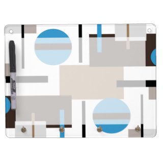 Retro style Abstract design pattern Dry Erase Whiteboard
