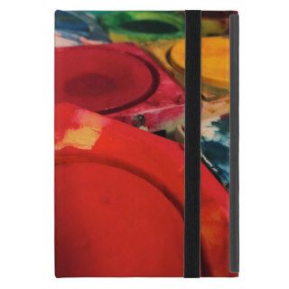 Color Tusche Indian Ink Paint Boxes Watercolor Art iPad Mini Case