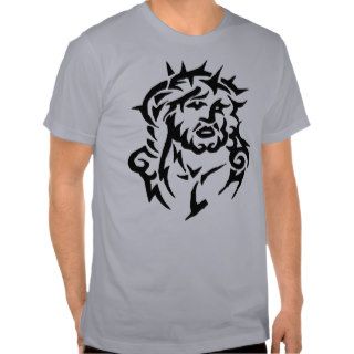 Cool Tribal Jesus Tattoo Designs Christian T Shirt