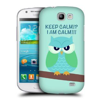 Head Case Designs Green Wing Mean Owl Hard Back Case Cover For Samsung Galaxy Express I8730 Cell Phones & Accessories