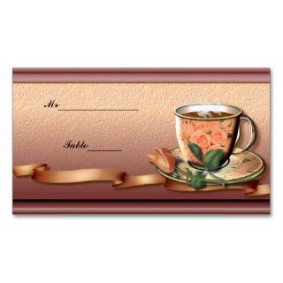 Dinner Place Card Business Card Templates