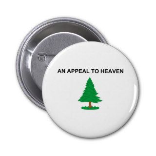 An Appeal To Heaven American Revolution Flag Buttons