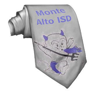 bluedevil, Monte Alto ISD Neck Tie