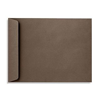 LUX 70lbs. 10 x 13 Open End Envelopes, Chocolate Brown, 500/BX  Make More Happen at