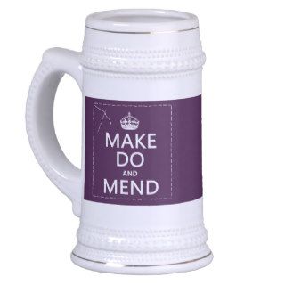 Make Do and Mend (all colors) Coffee Mug