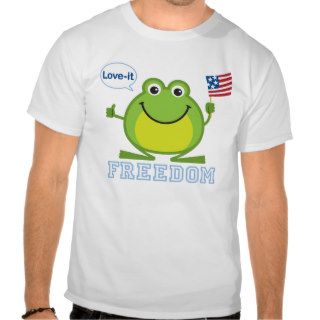 Freedom Frog T Shirts