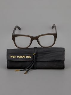 Linda Farrow Thick Frame Sunglasses   Mode De Vue
