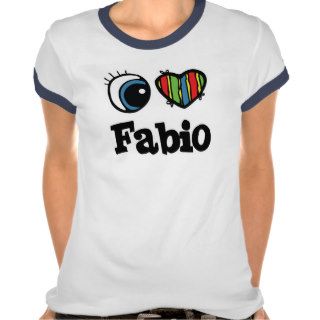 I  Heart (Love) Fabio Shirts