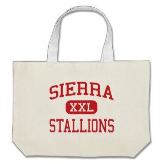 Sierra   Stallions   High   Colorado Springs Tote Bags