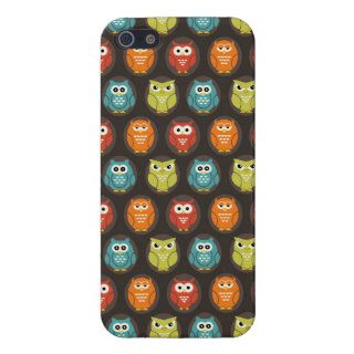 Cool Black Owl Cartoon IPhone 5 Case