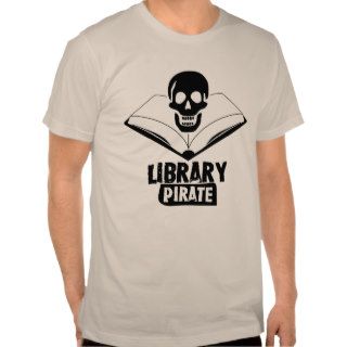 Library Pirate Tee Shirt