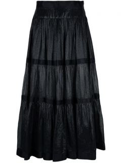 Chanel Vintage Pleated Midi Skirt