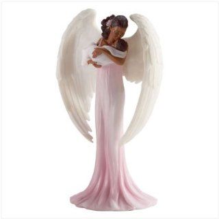 African American Angel Figurine   Collectible Figurines