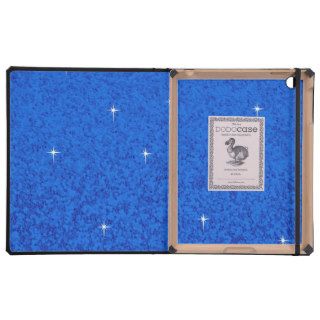 Diamond Bling Glitter Color Sapphire iPad Case