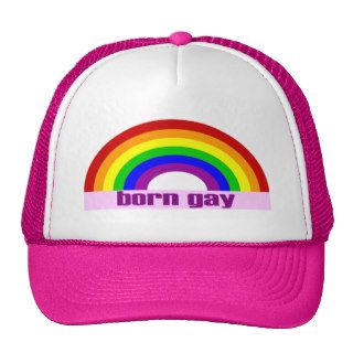 Born Gay   Gay Pride Hat