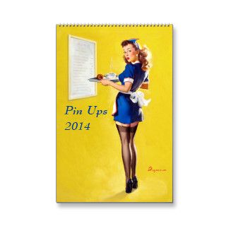 Pin Ups 2014 Calendars