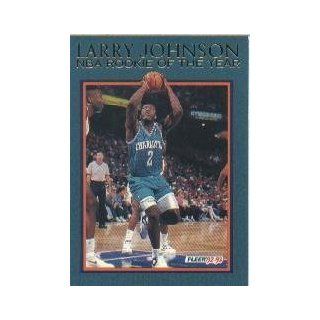 1992 93 Fleer Larry Johnson #8 Larry Johnson at 's Sports Collectibles Store