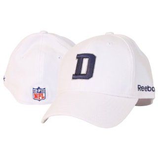 Dallas Cowboys Sideline "D" NFL Flex Fit Hat   Grey   Small/Medium  Sports Fan Baseball Caps  Sports & Outdoors