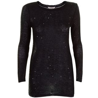 Darling Black Amber Knit Tunic