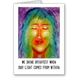 "From Within" Art & Quote Greeting Cards