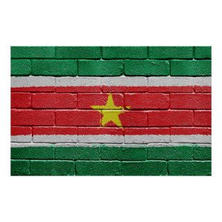 Flag of Suriname Posters
