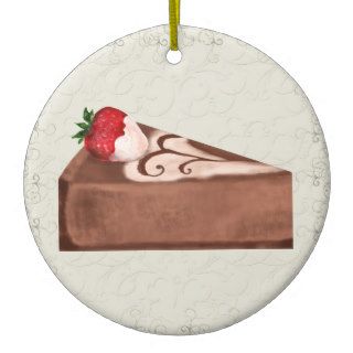 Chocolate Cheesecake   SRF Ornament