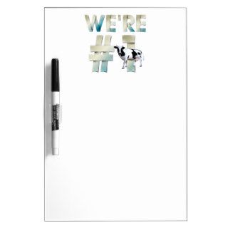 TEE We're Number One Farm Dry Erase Boards