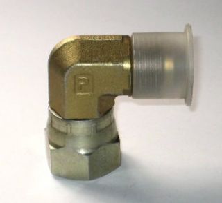 1/2" Industrial Fitting   90 Degree Tube Adapter (8 C6X S PARKER) Pipe Fittings
