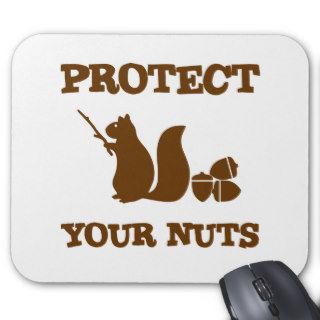 Protect Your Nuts Mousepad
