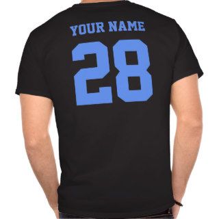 Custom Your Name and Number T shirt
