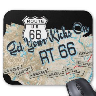 route 66 gifts mouse pads