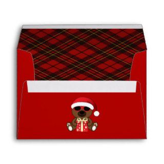 Cool Santa Bear with sunglasses and gift Envelopes