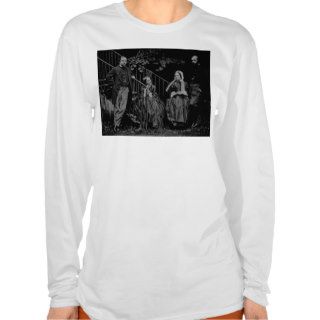 Portrait of the Rossetti Family, 1864 Tees